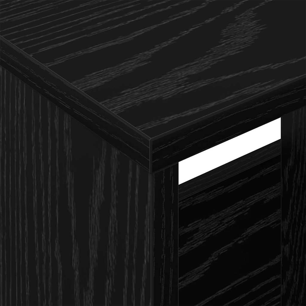 Polica za časopise Crni hrast 102 x 30 x 45 cm