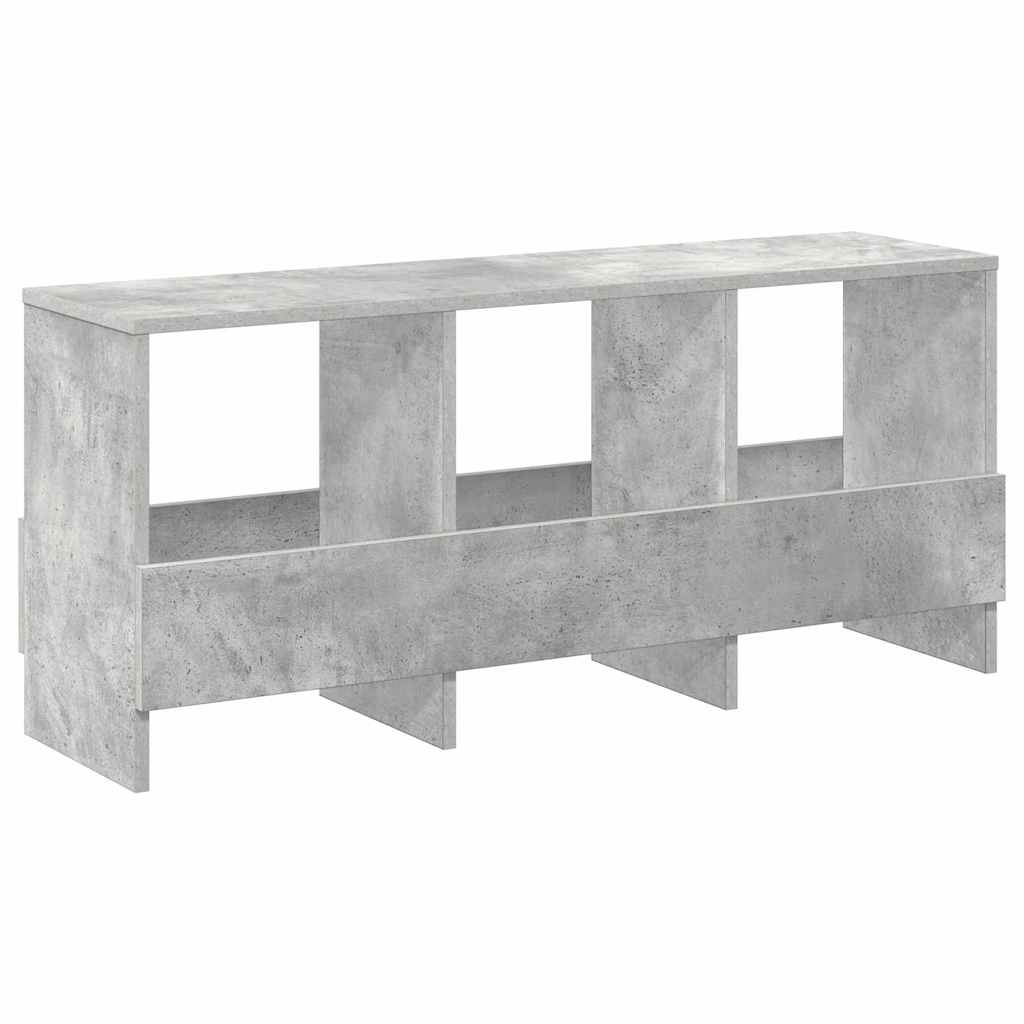 Polica za časopise Betonski sivi 102 x 30 x 45 cm