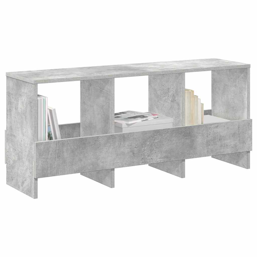 Polica za časopise Betonski sivi 102 x 30 x 45 cm