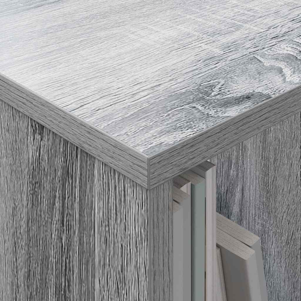 Polica za časopise Siva Sonoma 68,5 x 30 x 45 cm