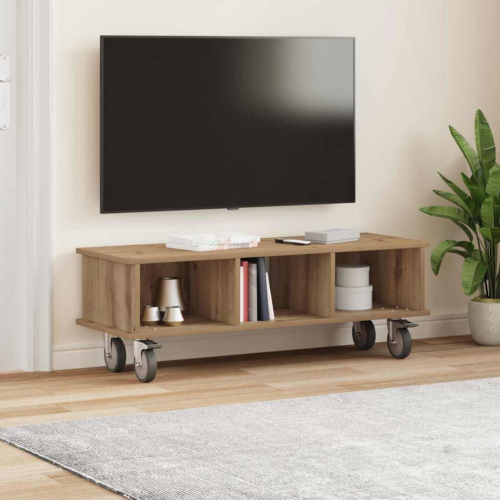 TV stalak Umjetnički hrast 100 x 35 x 35 cm Konstruirano drvo