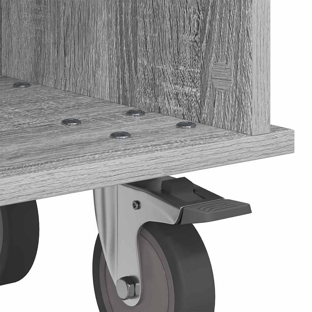 TV stalak Siva Sonoma 68,5 x 35 x 35 cm Konstruirano drvo