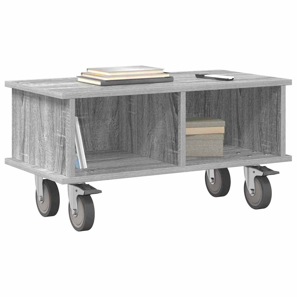 TV stalak Siva Sonoma 68,5 x 35 x 35 cm Konstruirano drvo