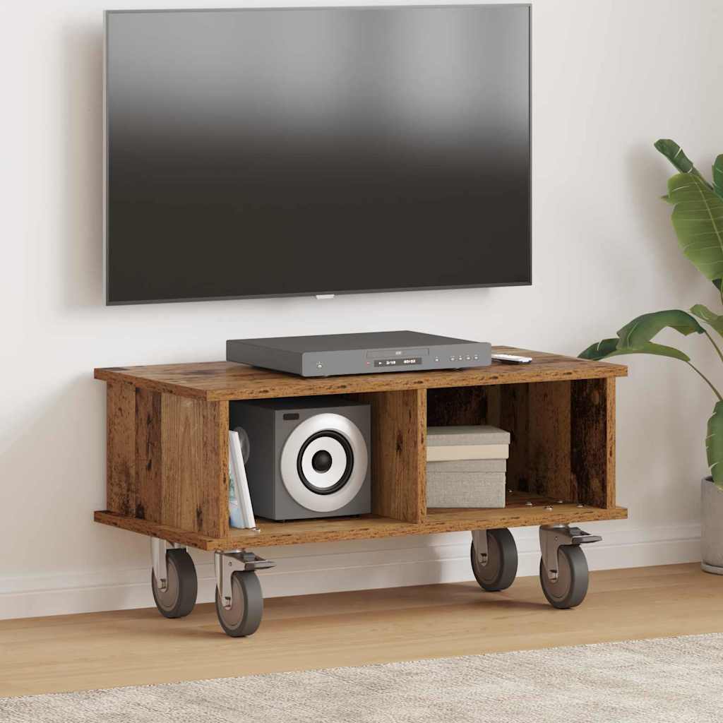 TV stalak Staro drvo 68,5 x 35 x 35 cm Konstruirano drvo