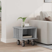 TV stalak Siva Sonoma 37 x 35 x 35 cm Konstruirano drvo