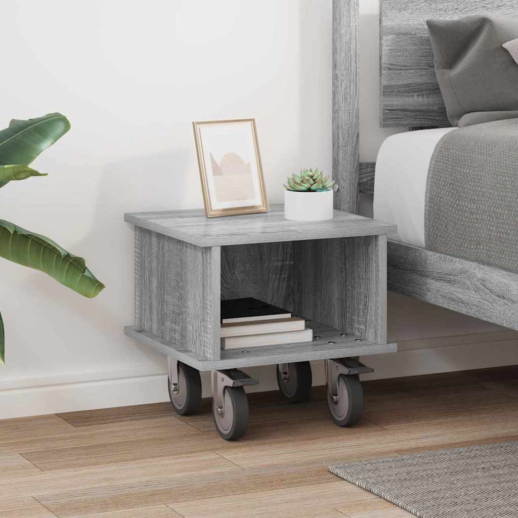 TV stalak Siva Sonoma 37 x 35 x 35 cm Konstruirano drvo