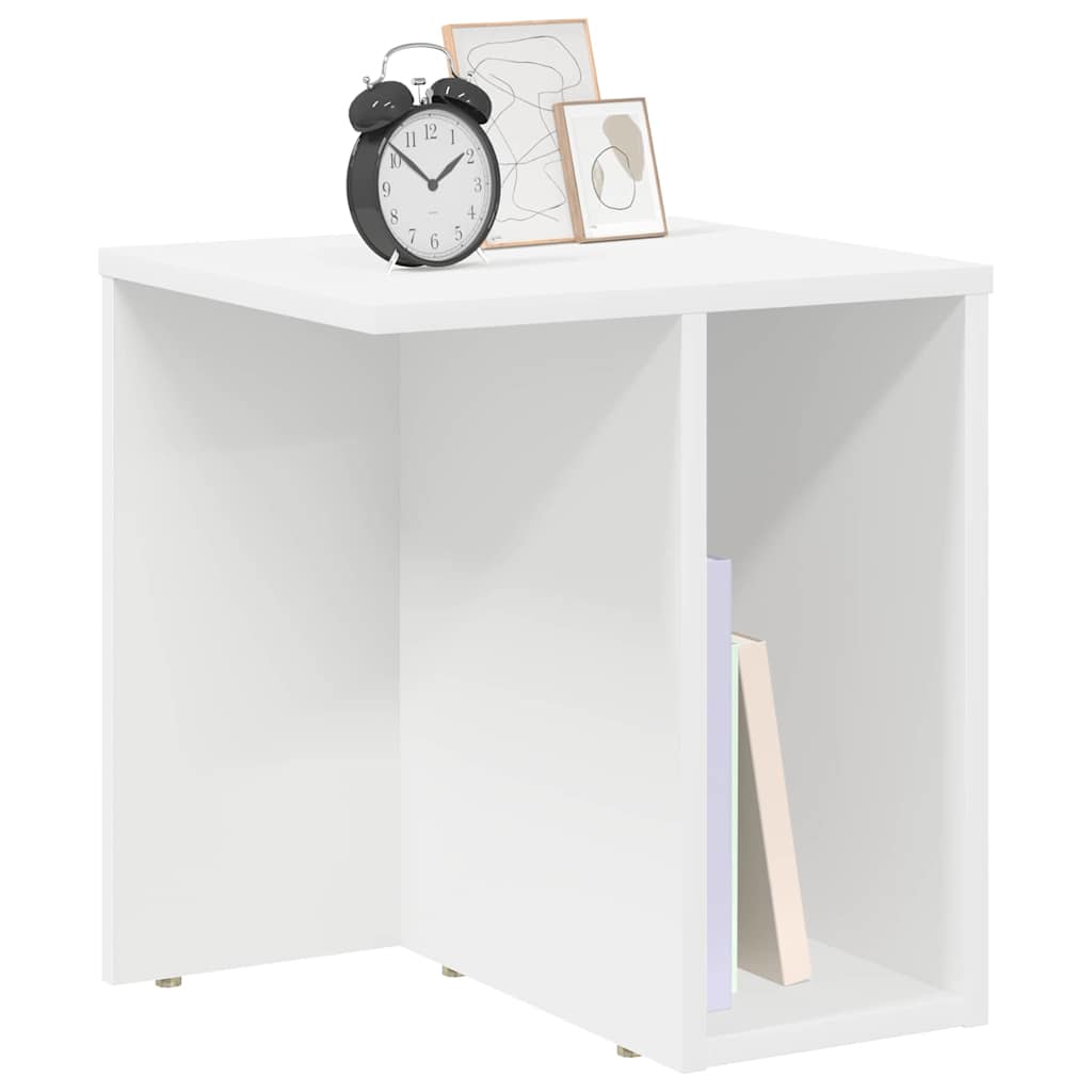 Konačna Stolić Bijelo 37 x 32 x 40 cm Konstruirano drvo