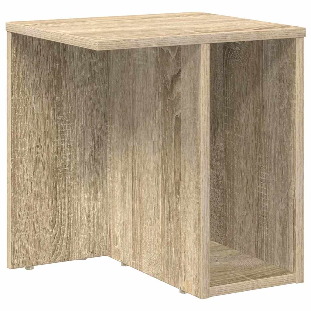 Konačna Stolić Sonoma hrast 37 x 32 x 40 cm Konstruirano drvo