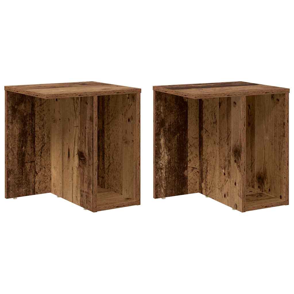 Konačna Stolić 2 pcs Staro drvo 37 x 32 x 40 cm