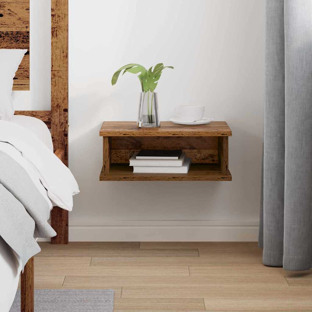 Noćni ormarić Staro drvo 40 x 31 x 15 cm Konstruirano drvo