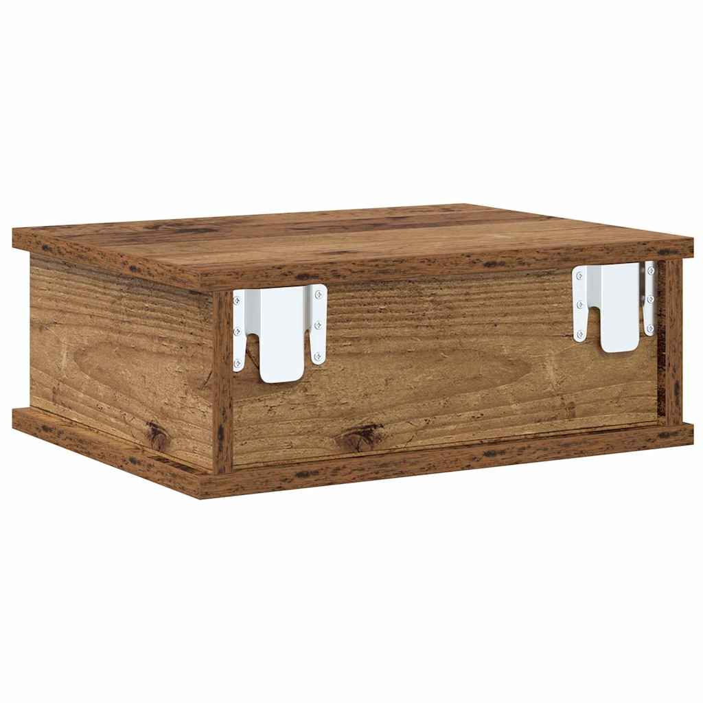 Noćni ormarić 2 pcs Staro drvo 40 x 31 x 15 cm