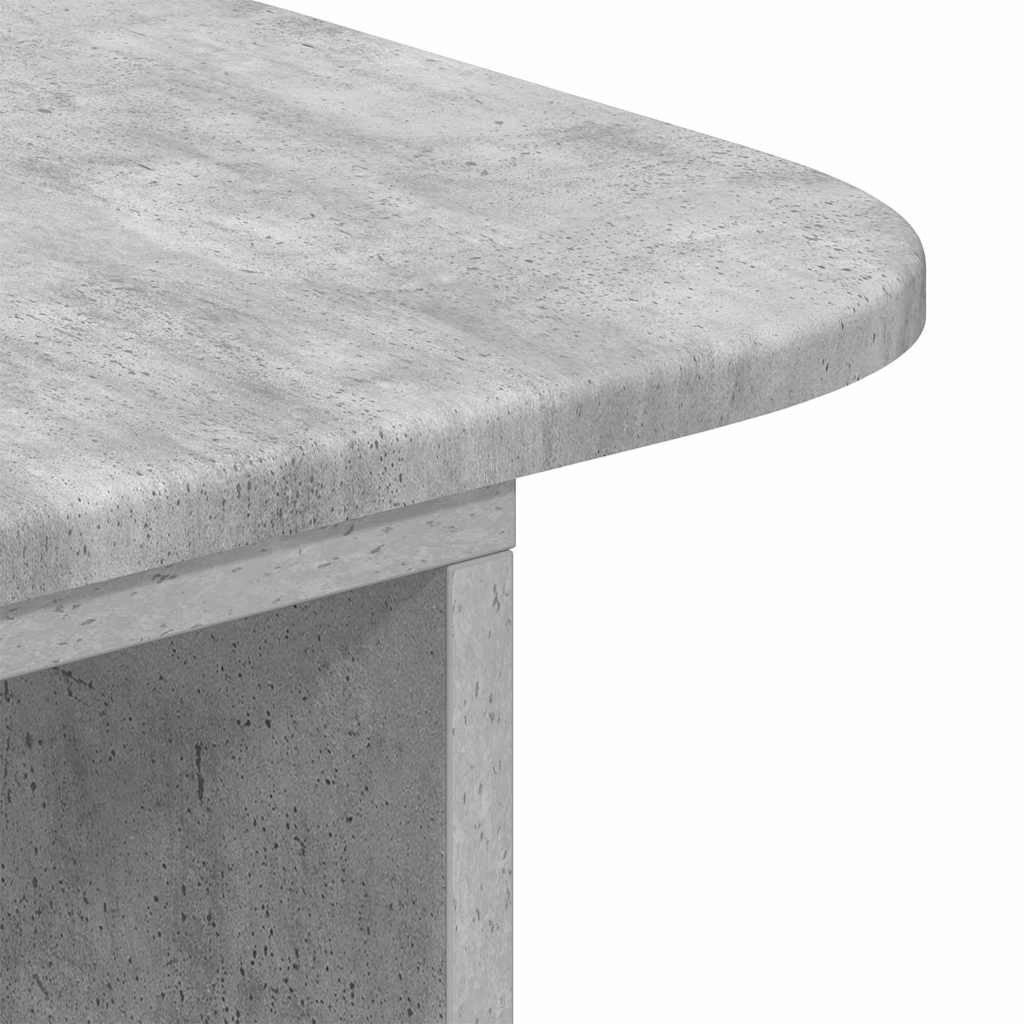 Konzolna stolica Betonski sivi 93 x 40 x 75 cm