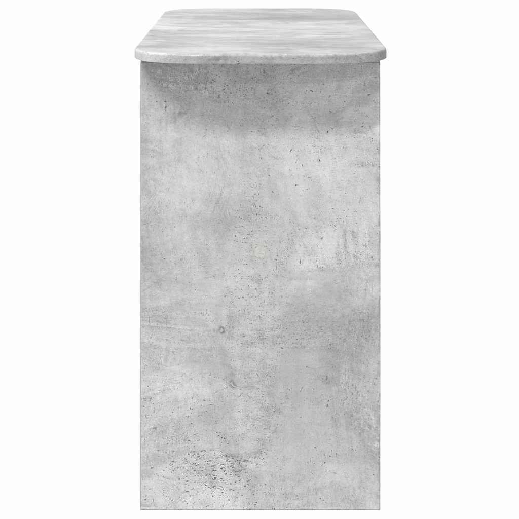 Konzolna stolica Betonski sivi 93 x 40 x 75 cm