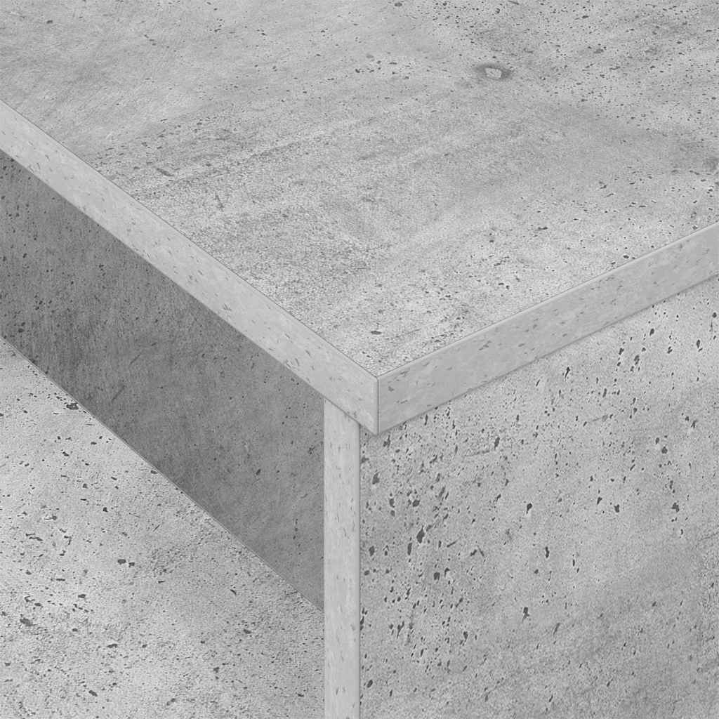 Konzolna stolica Betonski sivi 91,5 x 35 x 38,5 cm