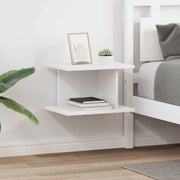 Noćni ormarić 2 pcs Bijelo 40 x 30 x 25 cm Konstruirano drvo