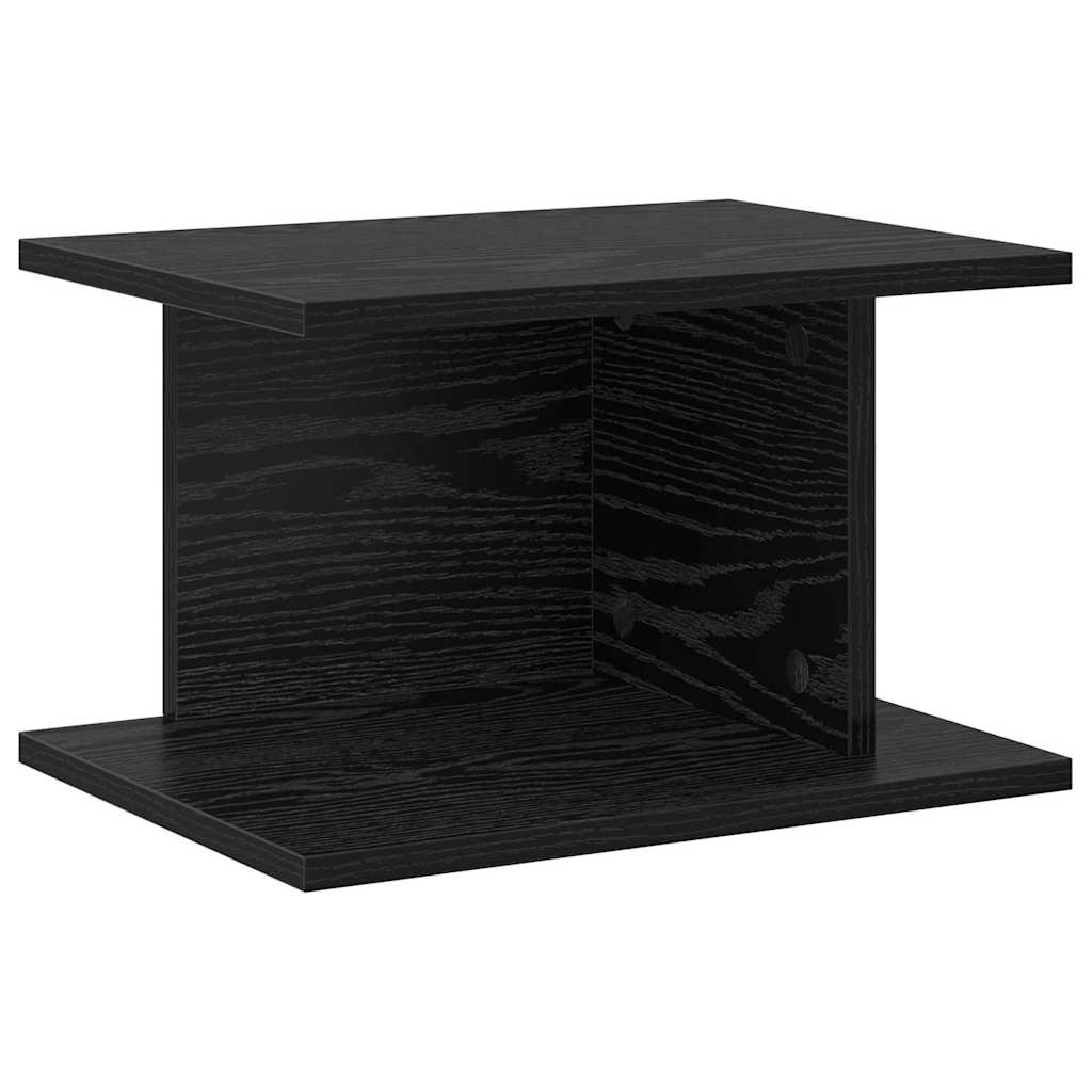 Noćni ormarić Crni hrast 40 x 30 x 25 cm Konstruirano drvo