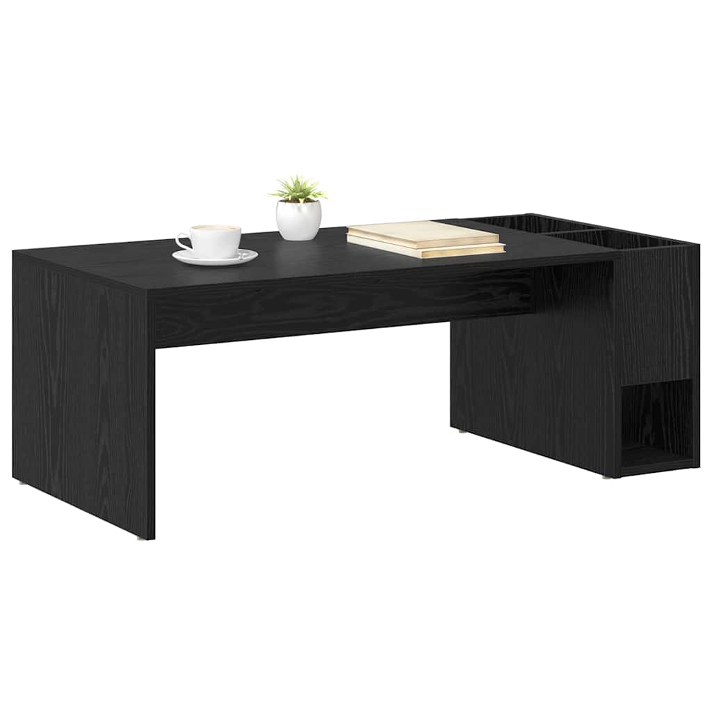 Kava Stol Crni hrast 101,5 x 50 x 37 cm Konstruirano drvo