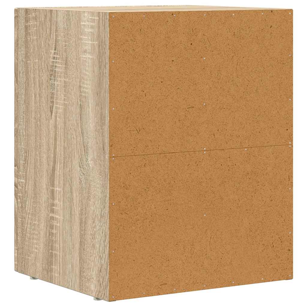 Noćni ormarić 2 pcs Sonoma hrast 40 x 35 x 50 cm