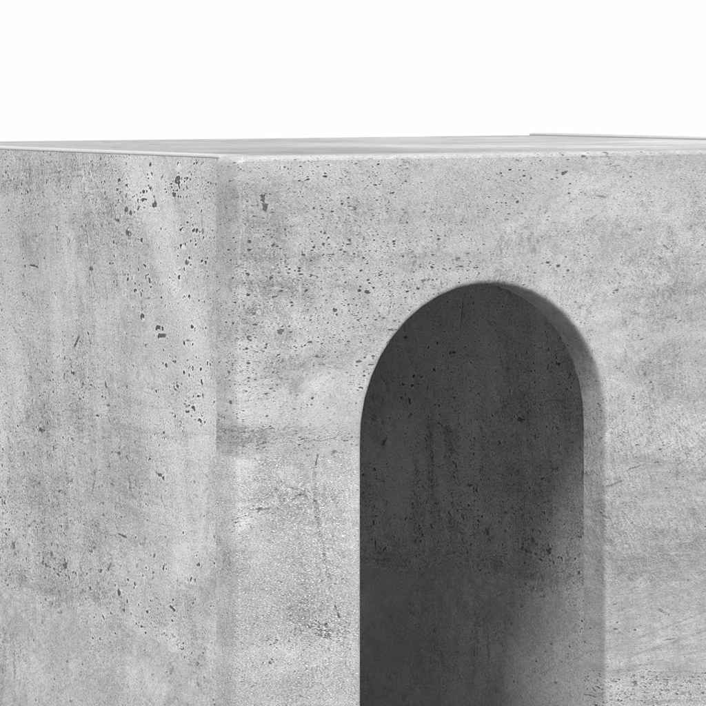 Noćni ormarić 2 pcs Betonski sivi 40 x 35 x 50 cm