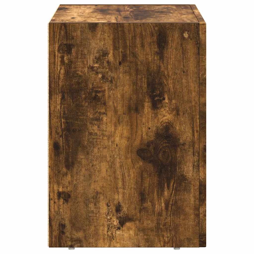 Noćni ormarić 2 pcs Dimljeni hrast 40 x 35 x 50 cm