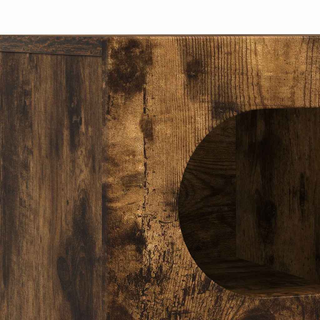 TV ormar Dimljeni hrast 100 x 35 x 40 cm Konstruirano drvo