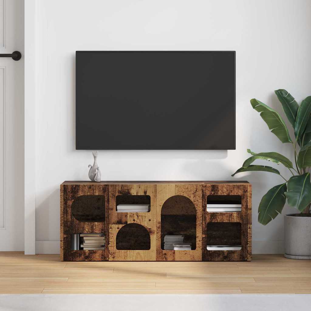 TV ormar Staro drvo 100 x 35 x 40 cm Konstruirano drvo
