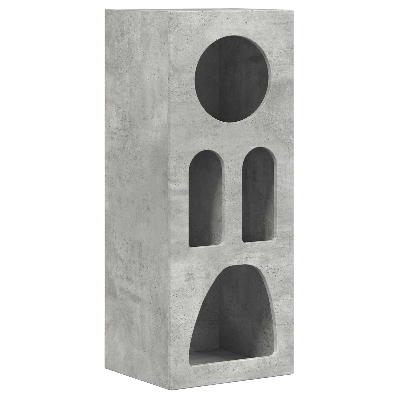 Kreveta Betonski sivi 40 x 35 x 100.5 cm Konstruirano drvo
