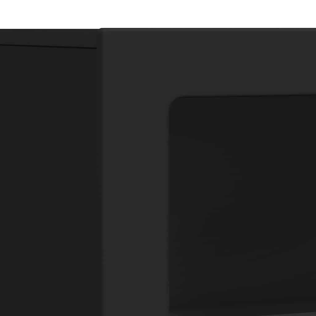 Kreveta Crna 80.5 x 35 x 59 cm Konstruirano drvo