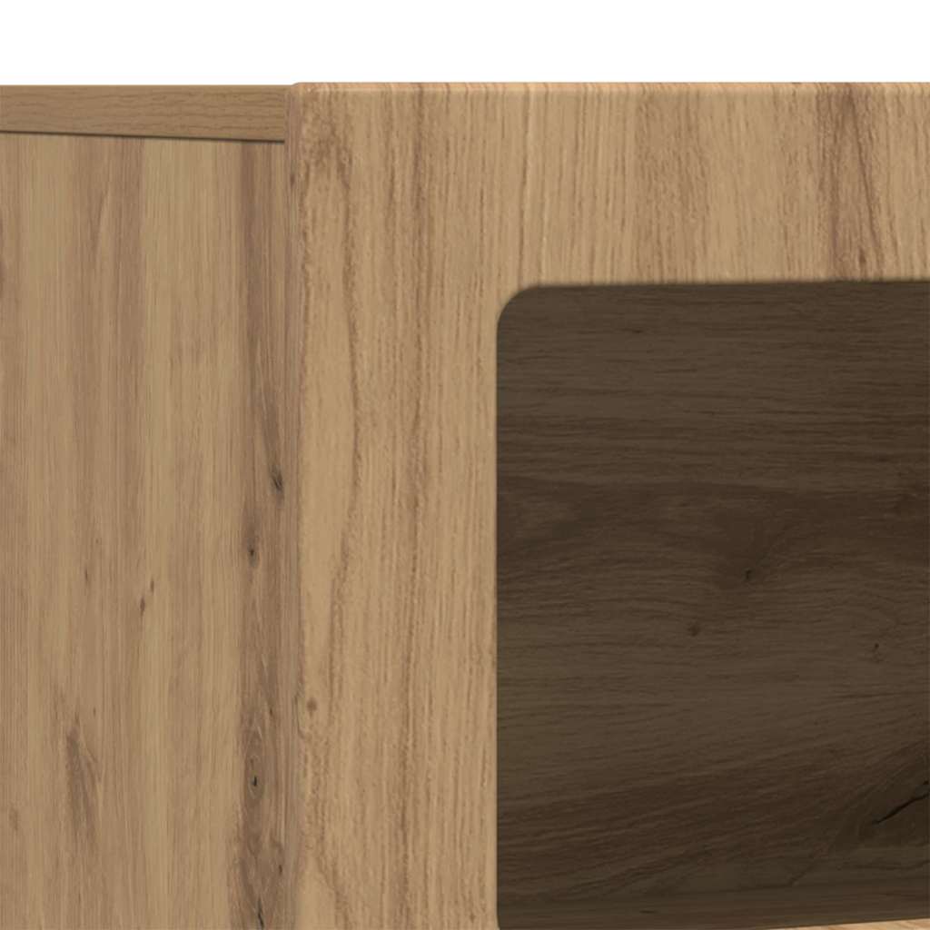 Kreveta Umjetnički hrast 80.5 x 35 x 59 cm Konstruirano drvo