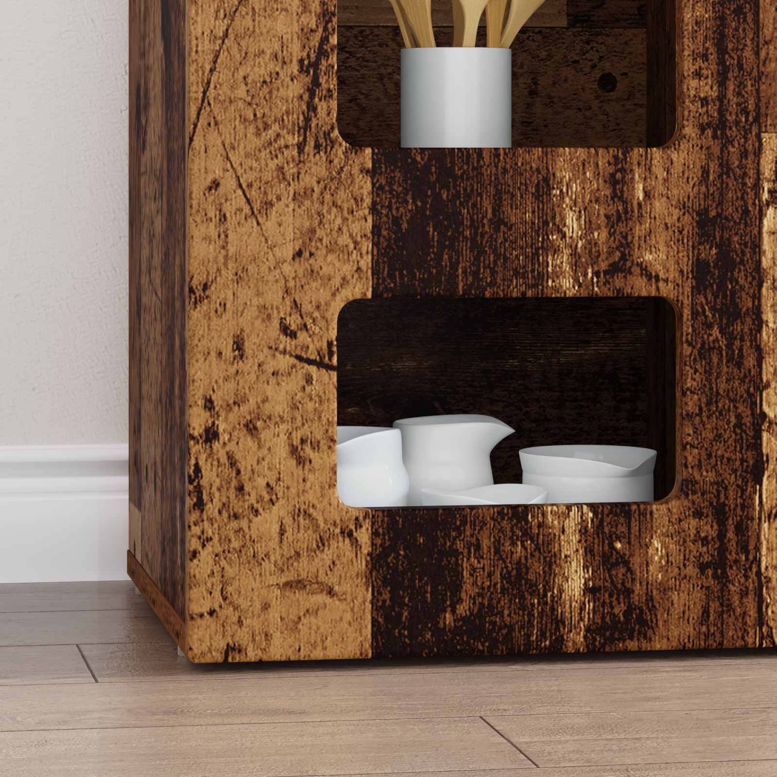 Kreveta Staro drvo 100 x 35 x 59 cm Konstruirano drvo