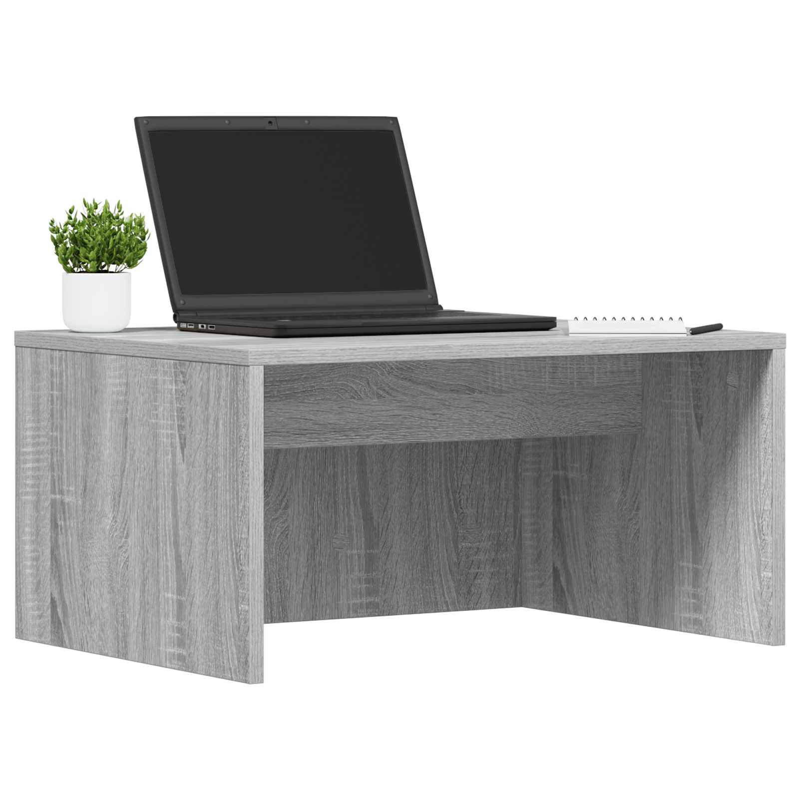 Stol za zid Zidne Siva Sonoma 60 x 45 x 30 cm Konstruirano drvo