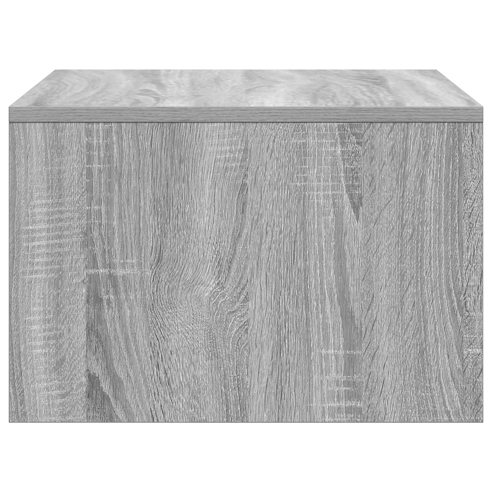 Stol za zid Zidne Siva Sonoma 60 x 45 x 30 cm Konstruirano drvo