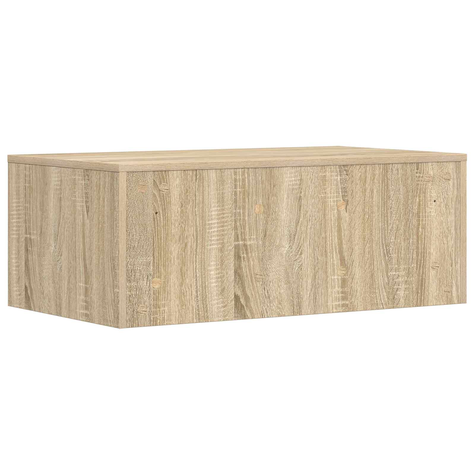 Stol za zid Sonoma hrast 80 x 45 x 30 cm Konstruirano drvo