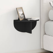 Polica na zidu Zidne Crna 38 x 19 x 19 cm Konstruirano drvo