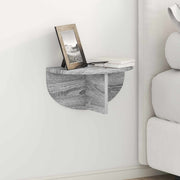 Polica na zidu Siva Sonoma 38 x 19 x 19 cm Konstruirano drvo