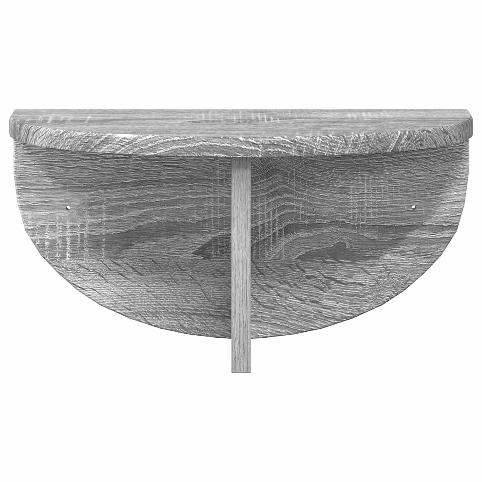 Polica na zidu Siva Sonoma 38 x 19 x 19 cm Konstruirano drvo