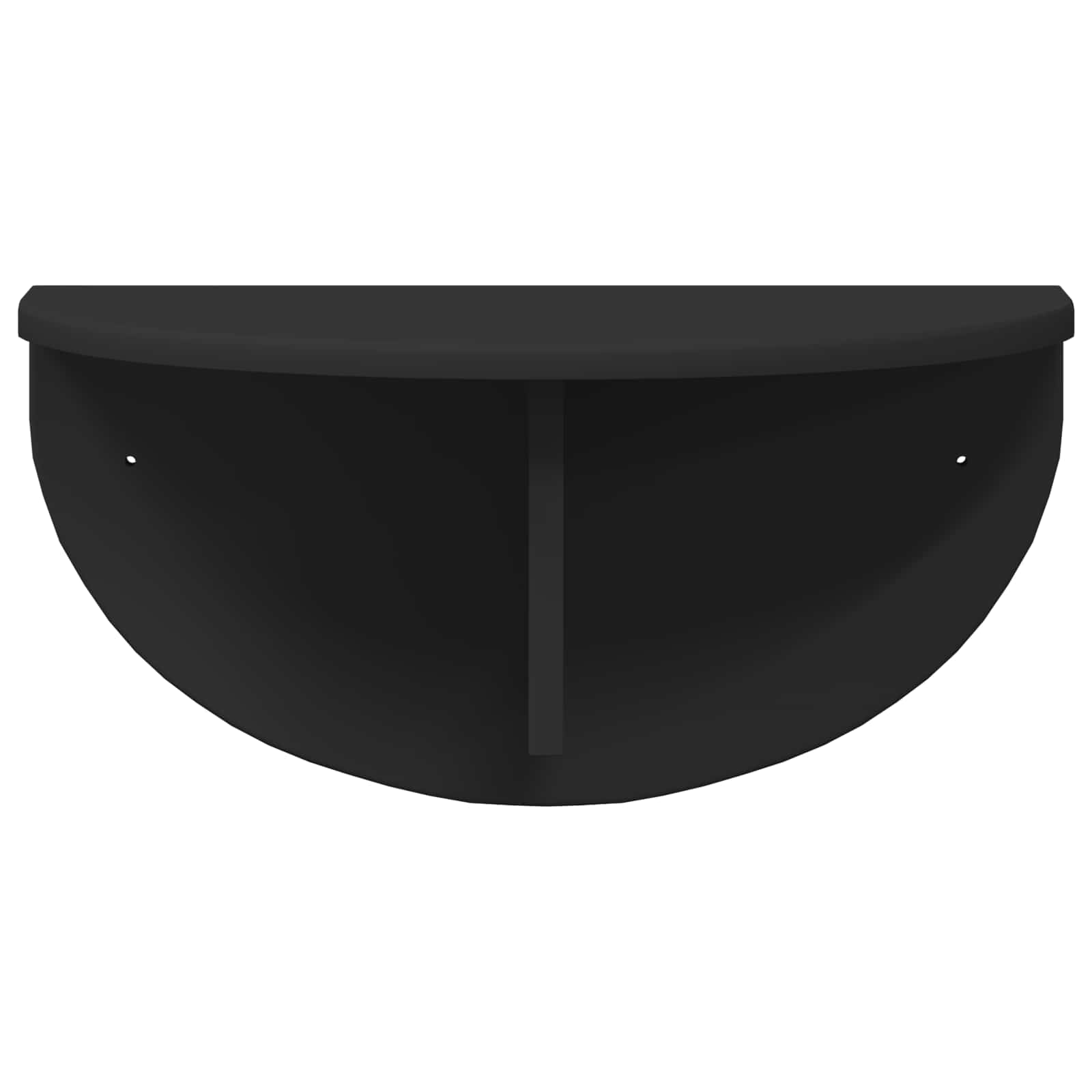 Polica na zidu Zidne Crna 48 x 24 x 24 cm Konstruirano drvo