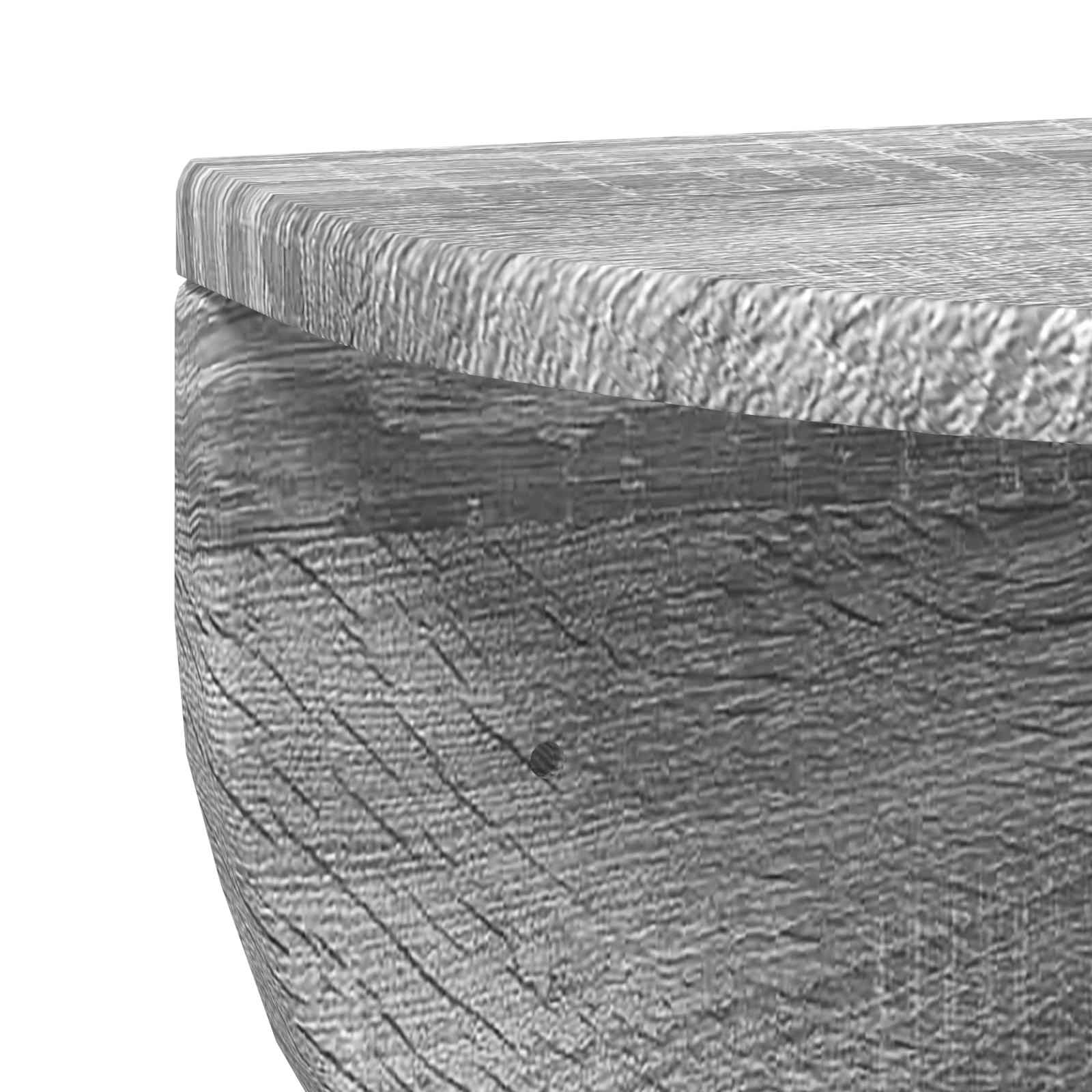 Polica na zidu Zidne 2 pcs Siva Sonoma 48 x 24 x 24 cm