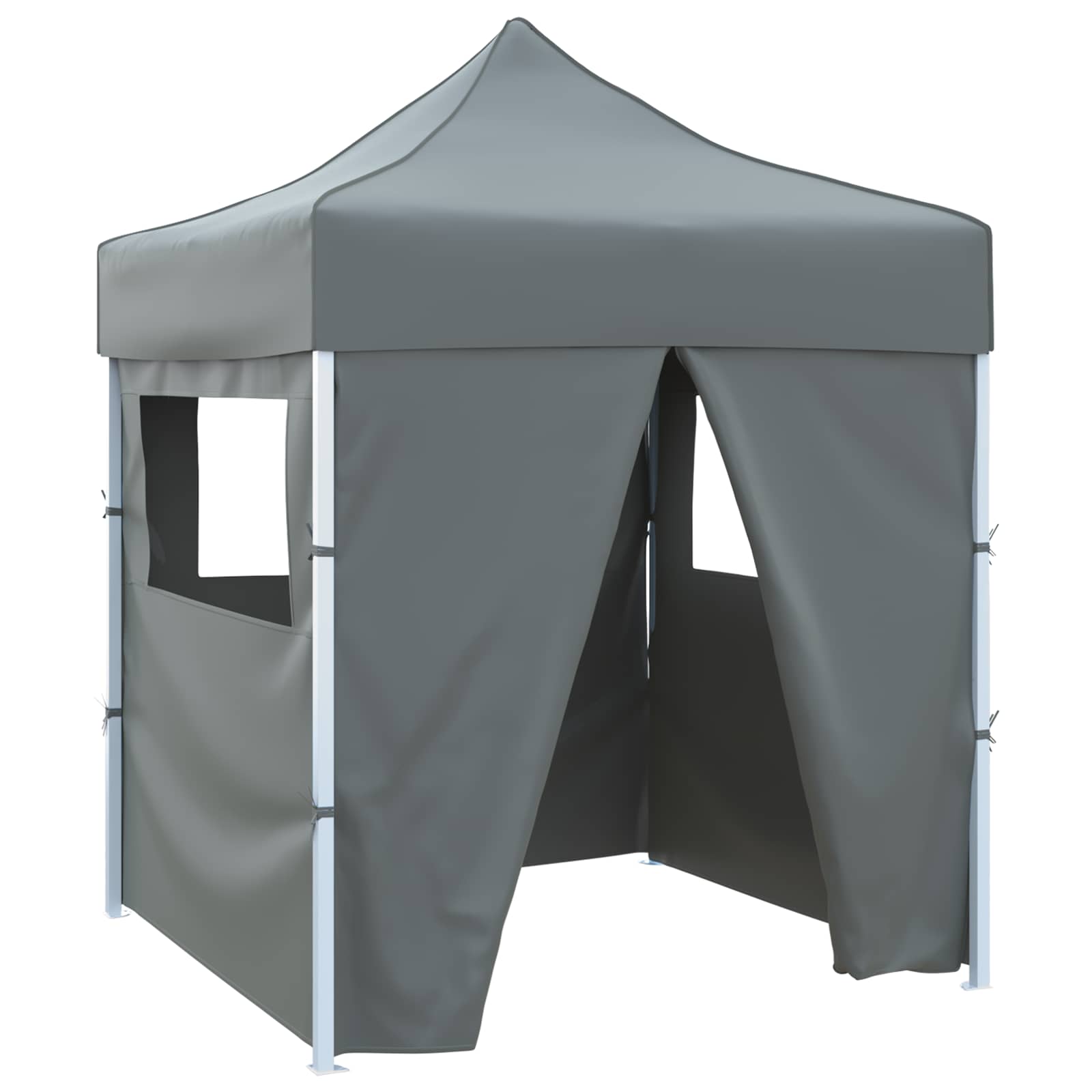 Šator za zabave 200 x 200 x 315 cm Antracit Oxford tkanina