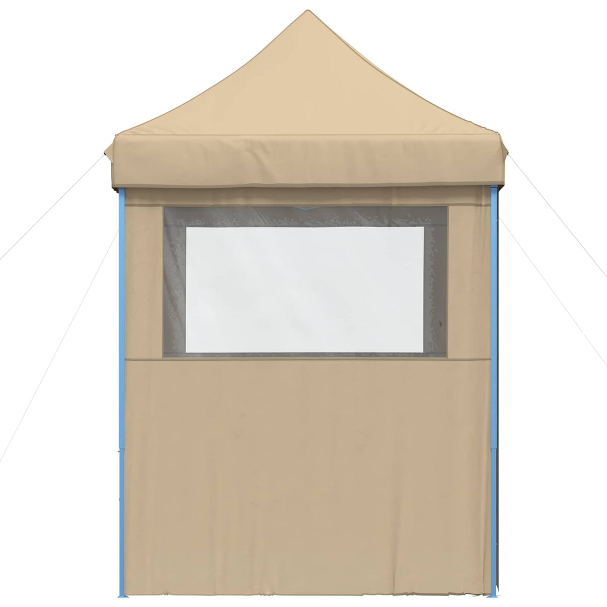 Šator za zabave 200 x 200 x 306 cm Bež Oxford tkanina