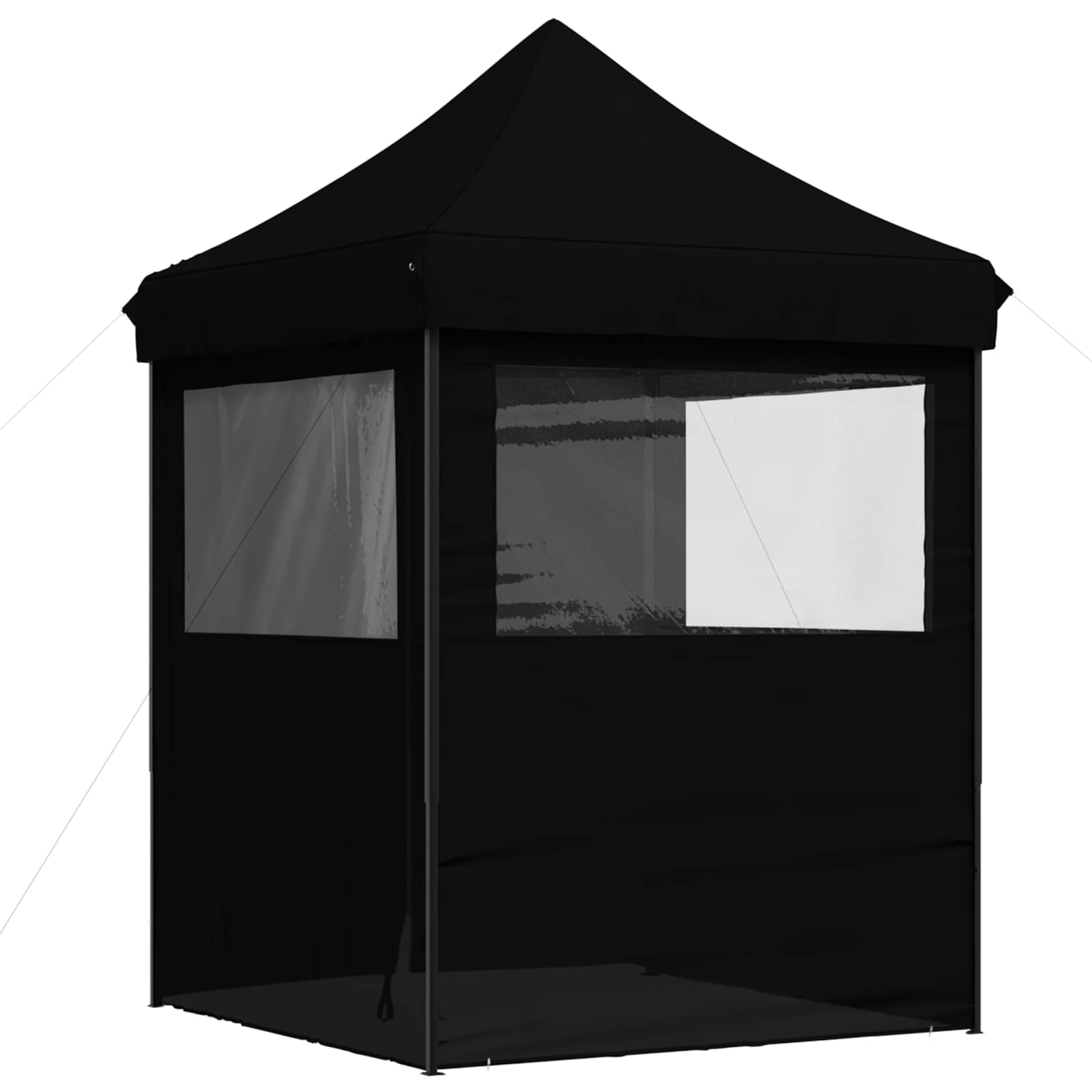 Šator za zabave Crna 200 x 200 x 306 cm Oxford tkanina