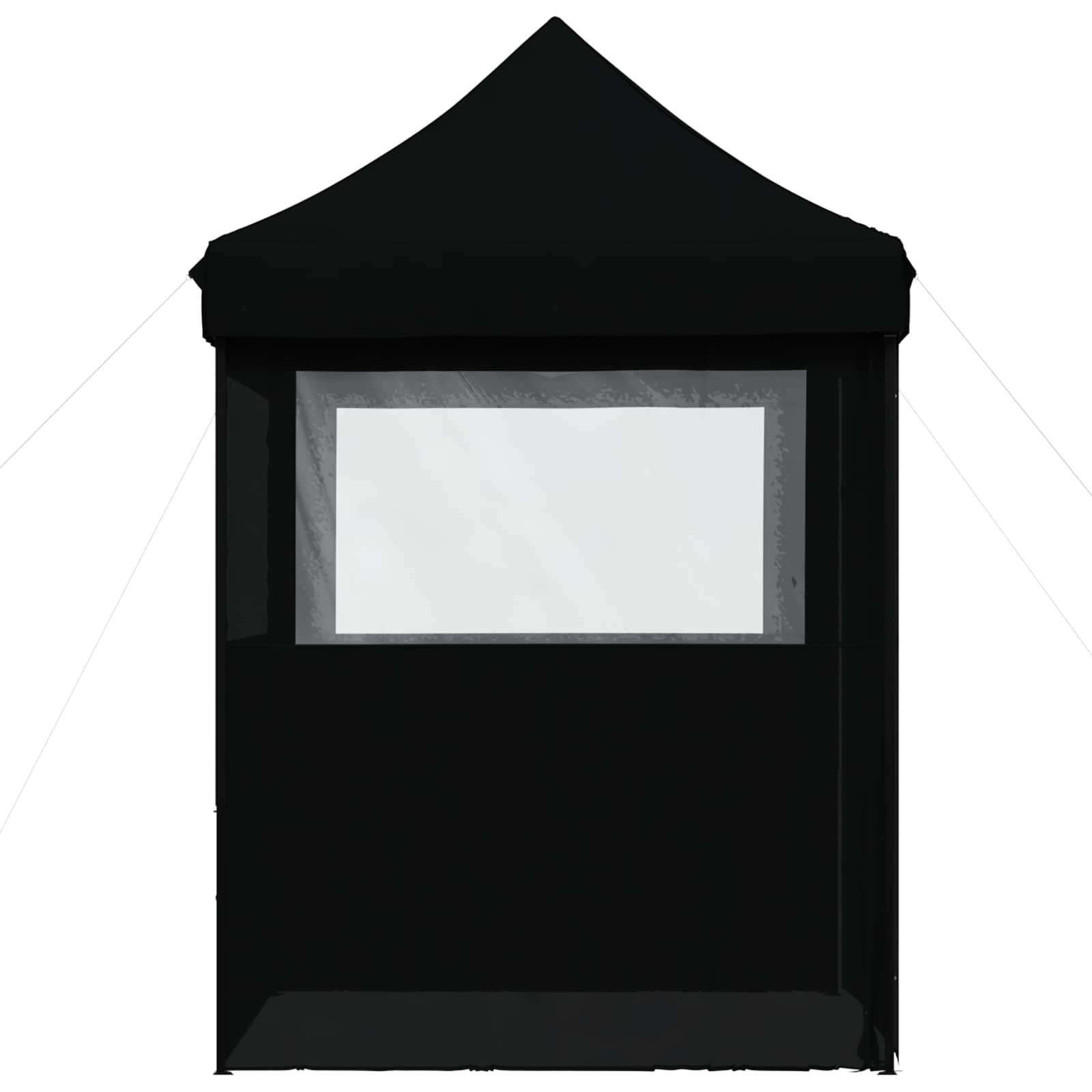 Šator za zabave Crna 200 x 200 x 306 cm Oxford tkanina
