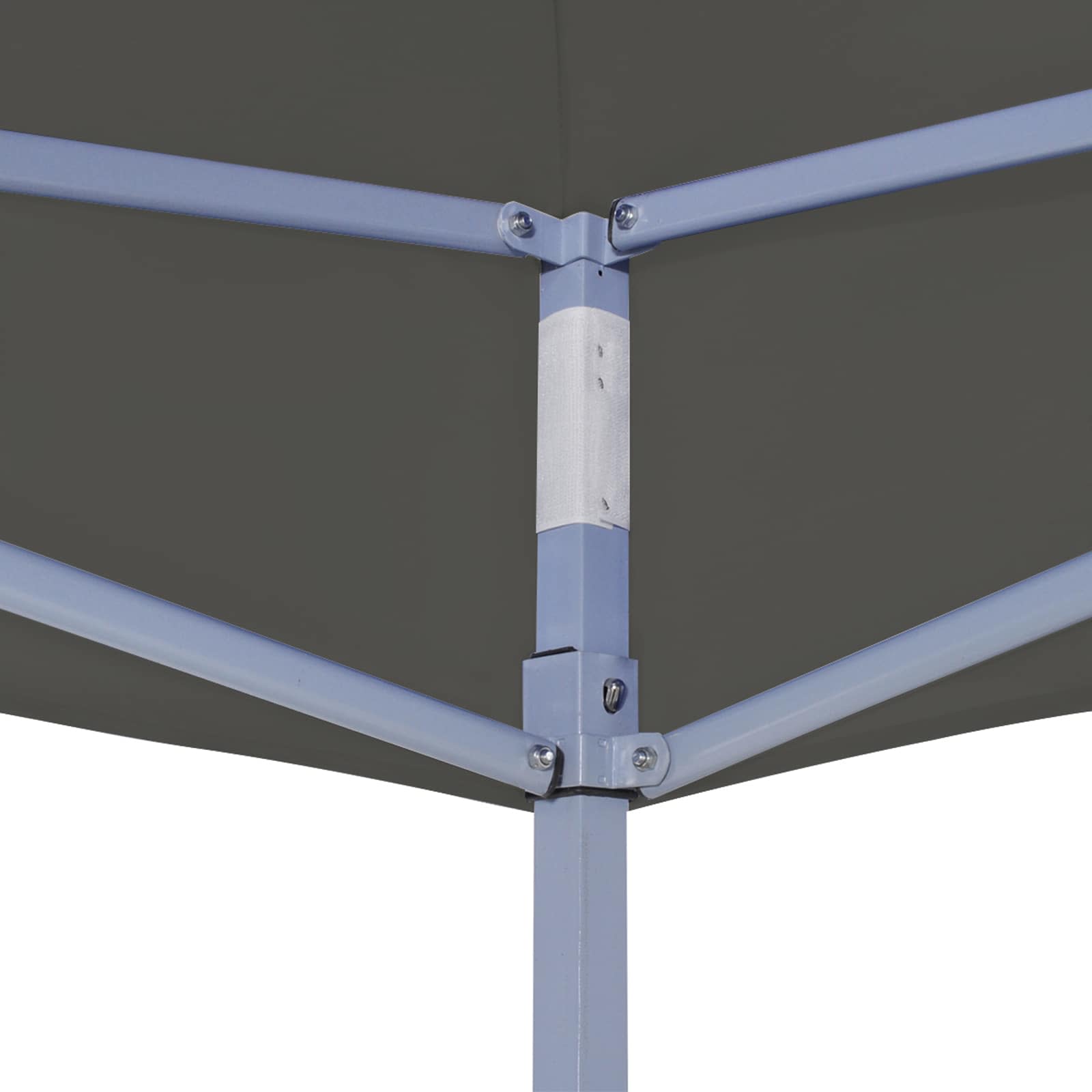 Šator za zabave Antracit 291 x 291 x 315 cm Oxford tkanina