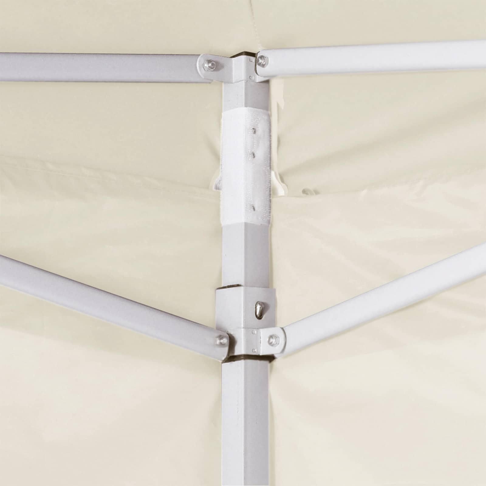 Šator za zabave Krema 291 x 291 x 315 cm Oxford tkanina