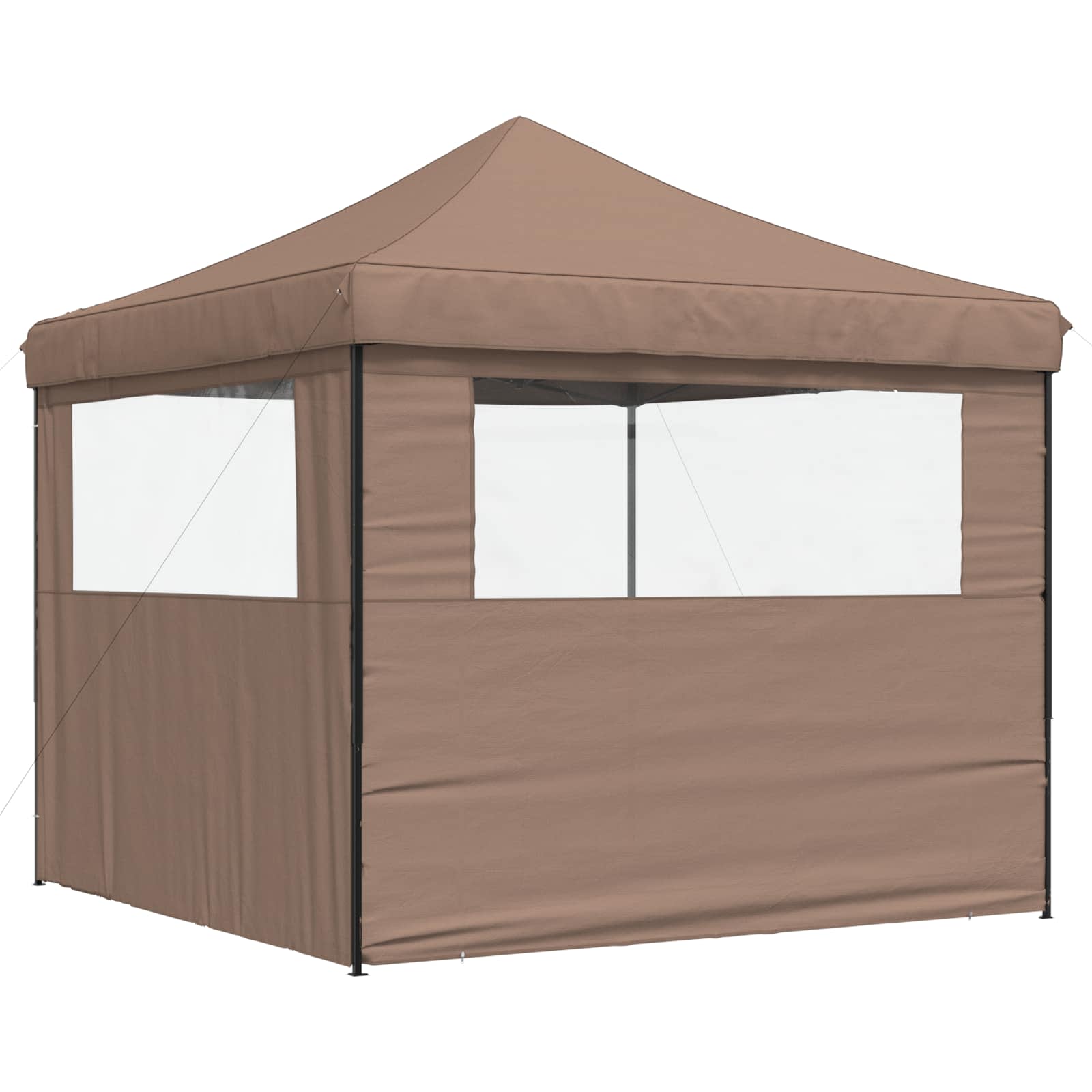 Šator za zabave Smeđa 292 x 292 x 315 cm Oxford tkanina