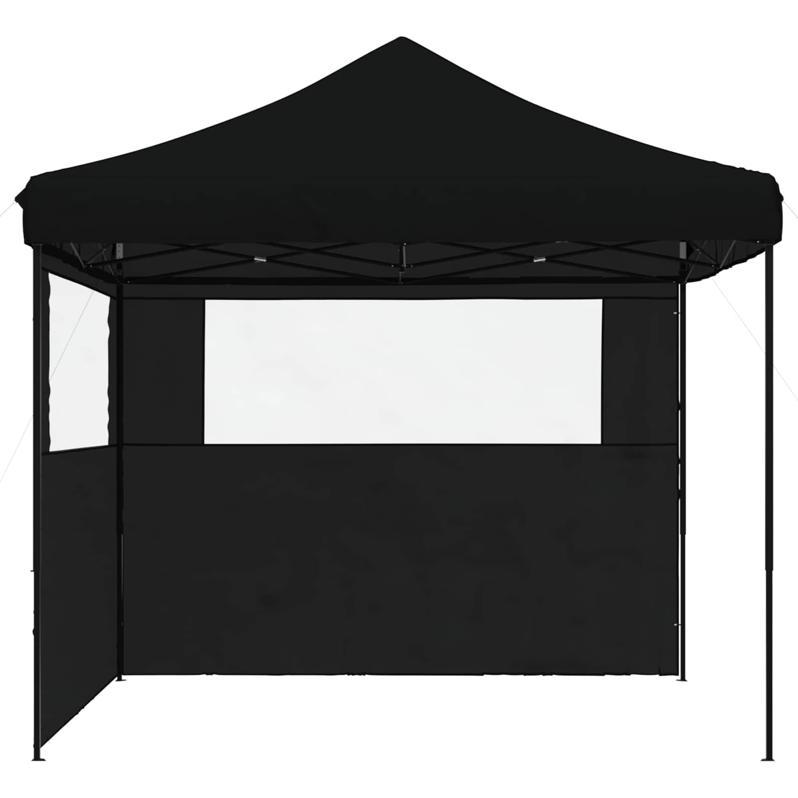 Šator za zabave Crna 292 x 292 x 315 cm Oxford tkanina