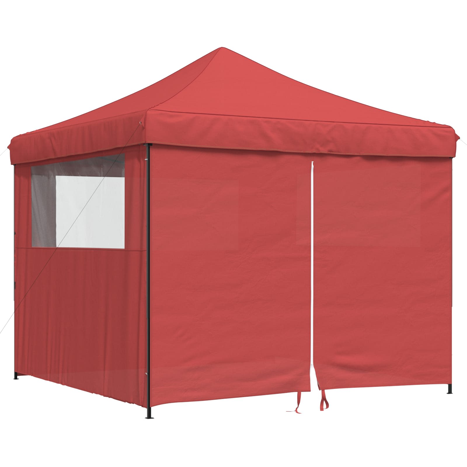 Šator za zabave Tamno crvena 292 x 292 x 315 cm Oxford tkanina
