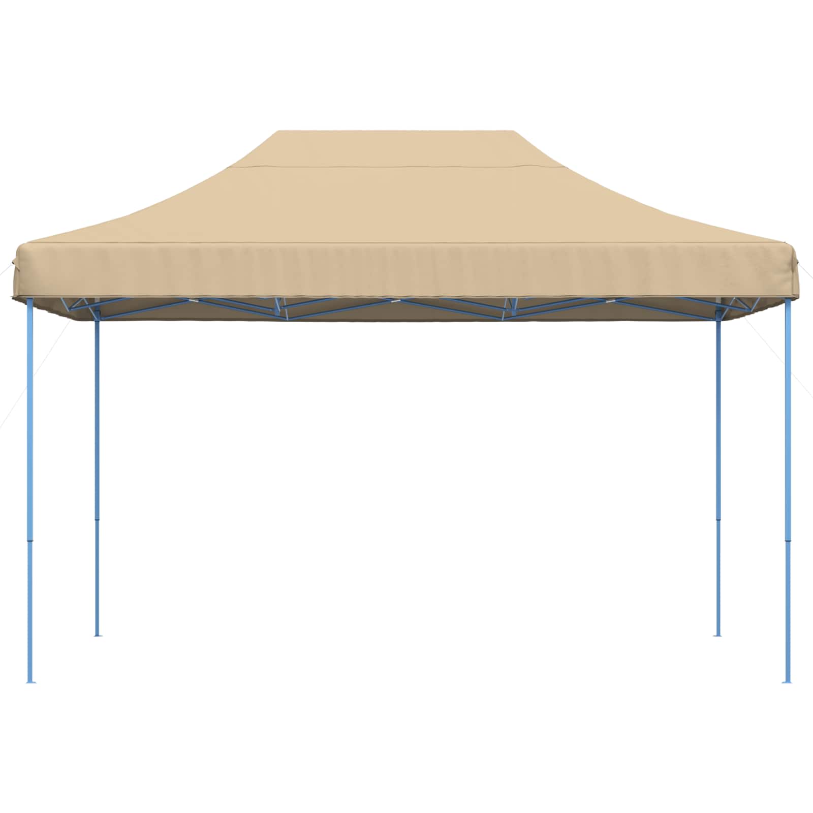 Šator za zabave Bež 279 x 410 x 315 cm Oxford tkanina