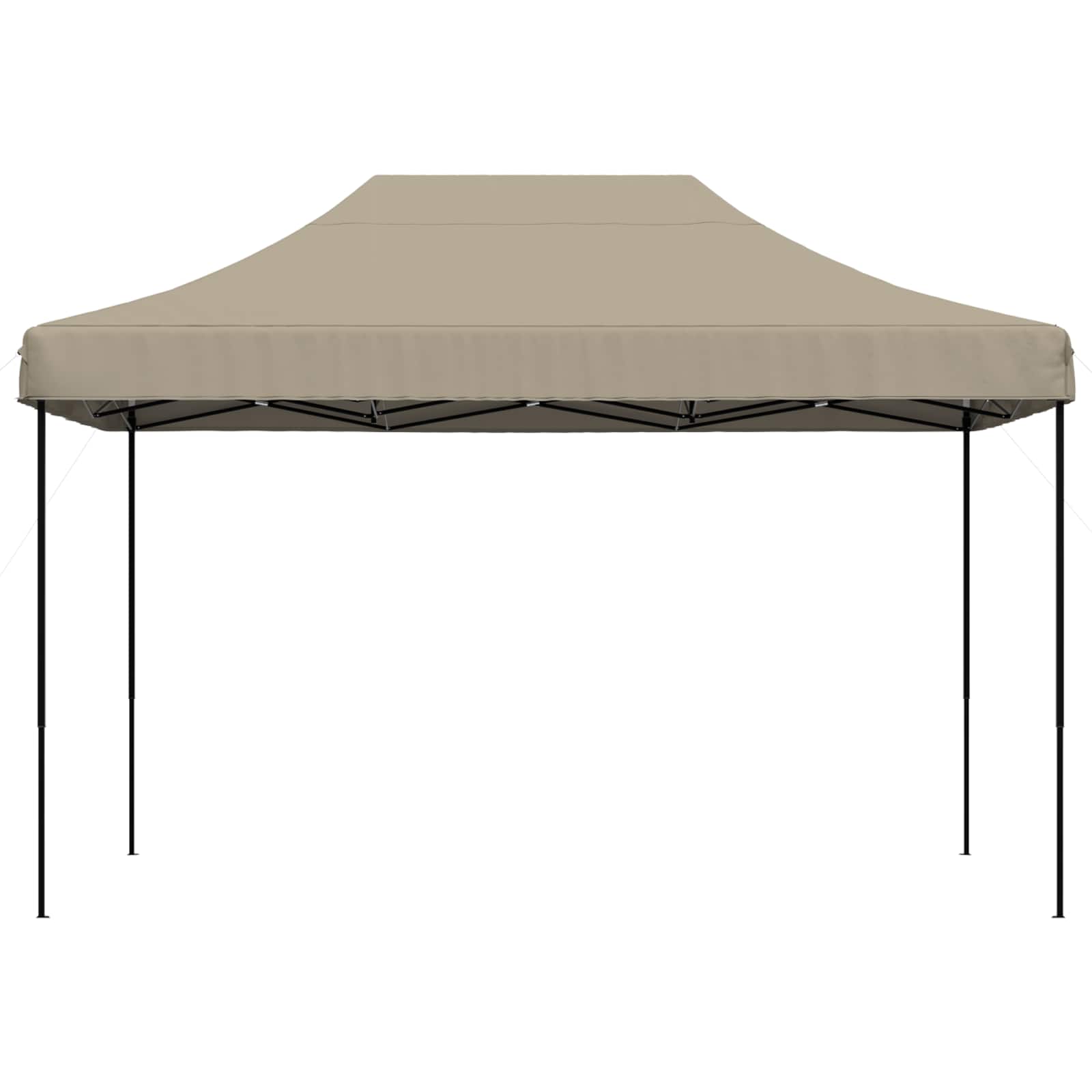 Šator za zabave Sivo-smeđa 279 x 410 x 315 cm Oxford tkanina