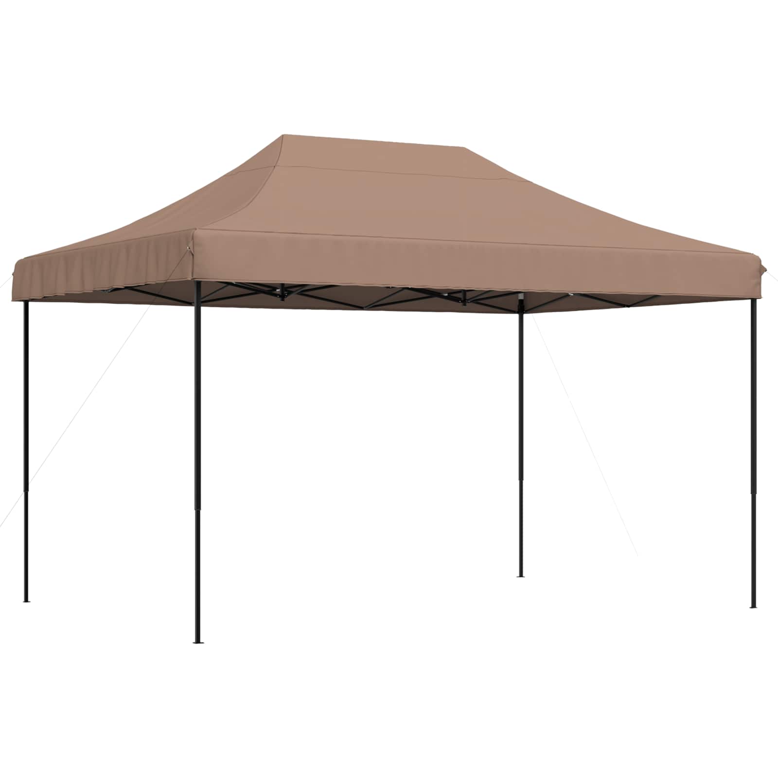 Šator za zabave Smeđa 279 x 410 x 315 cm Oxford tkanina